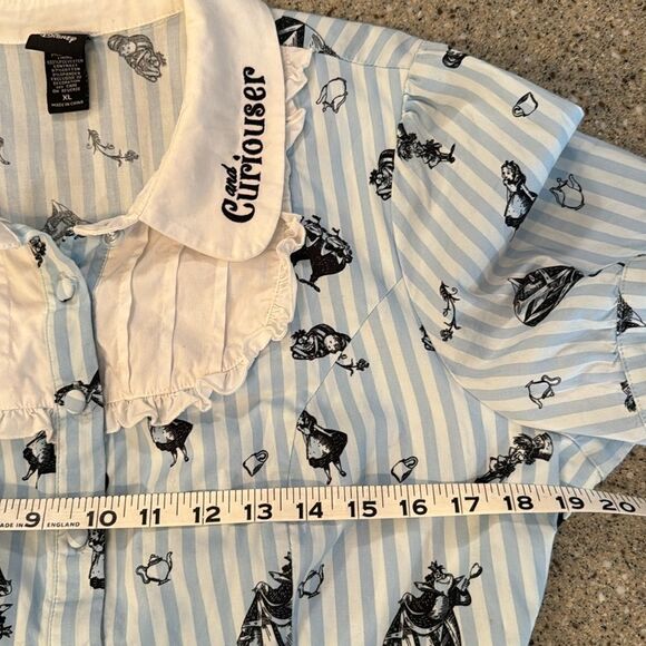 DISNEY Alice In Wonderland Curiouser And Curiouser Dress - Picture 15 of 16